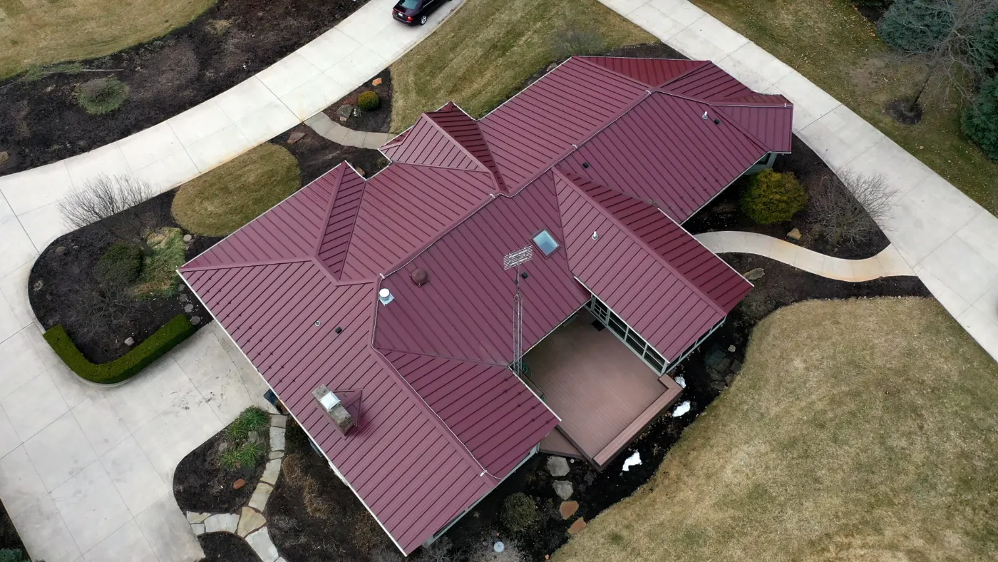 Flashing and seam work in Connersville